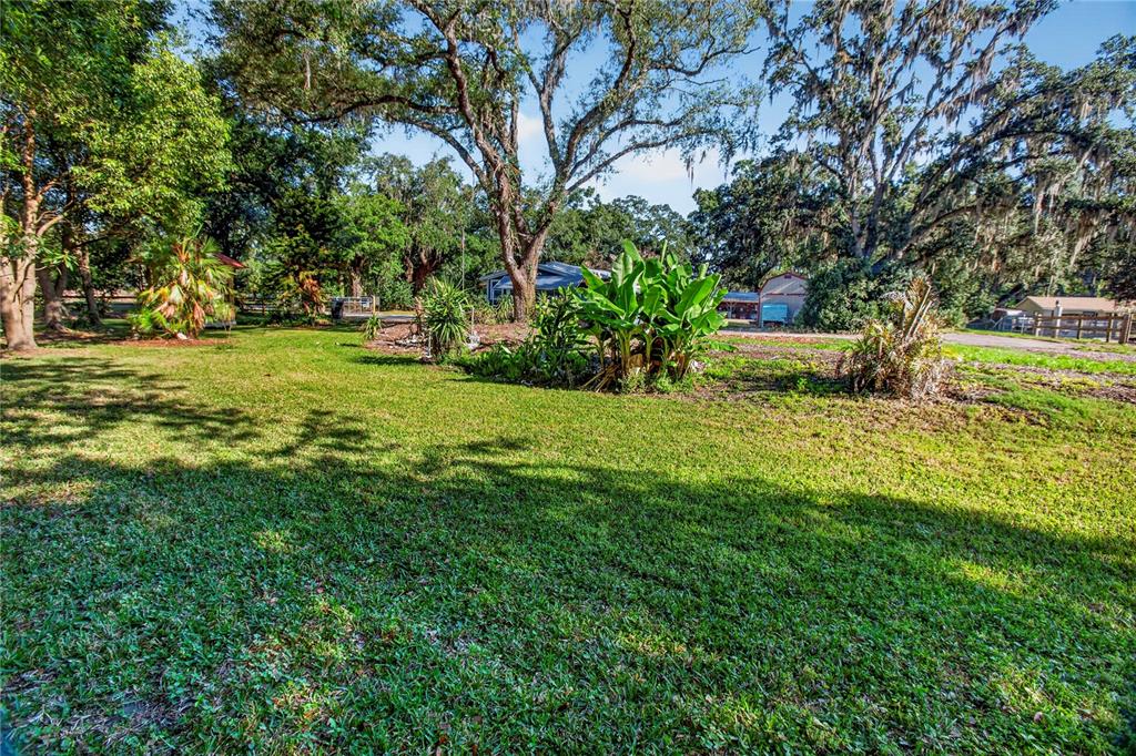 10627 McIntosh Road Thonotosassa, FL 33592 - Photo 14 of 38 a view of a garden with houses