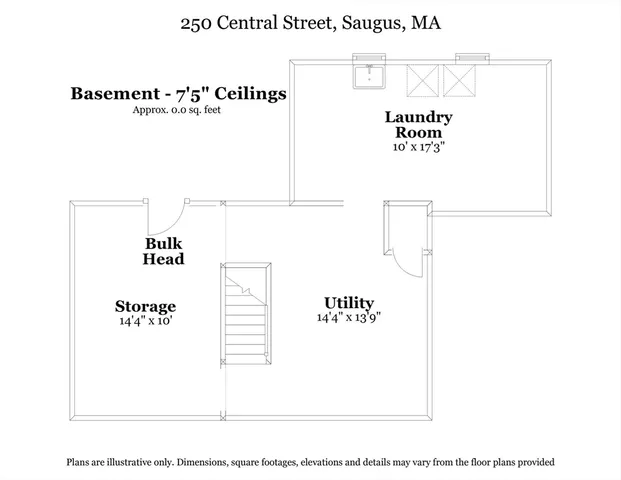 $496,000 | 250 Central Street, Saugus, MA 01906