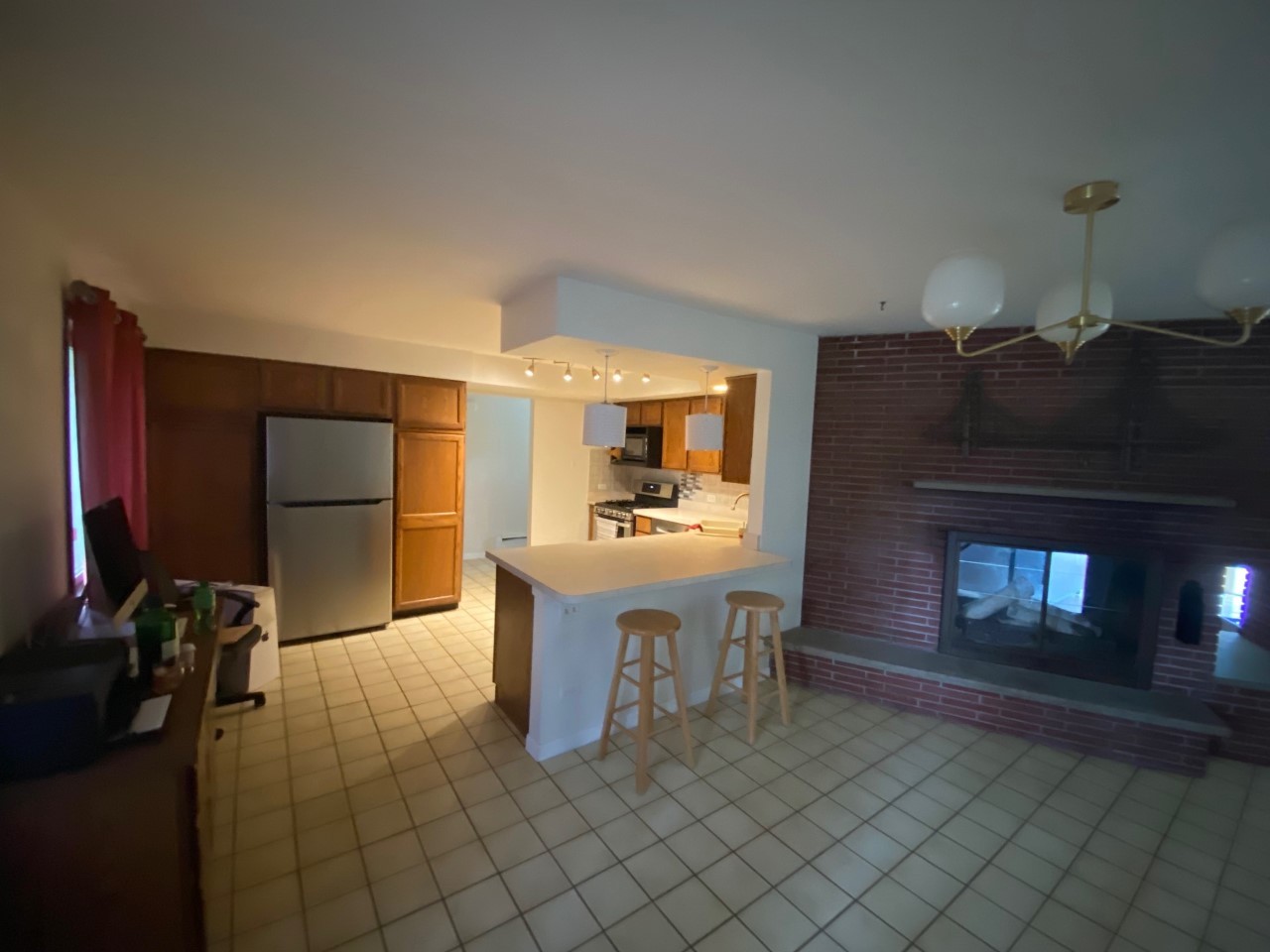 21W270 Temple Drive Itasca, IL 60143 - Photo 5 of 15 a view of living room with furniture and a fireplace