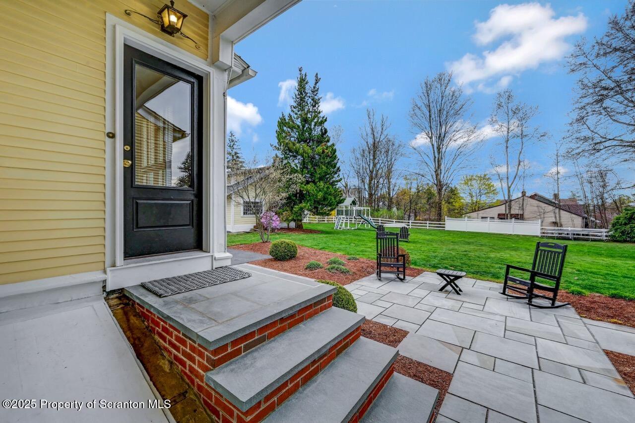331 Glenburn Road Clarks Summit, PA 18411 - Photo 34 of 74 Rear Kitchen Patio