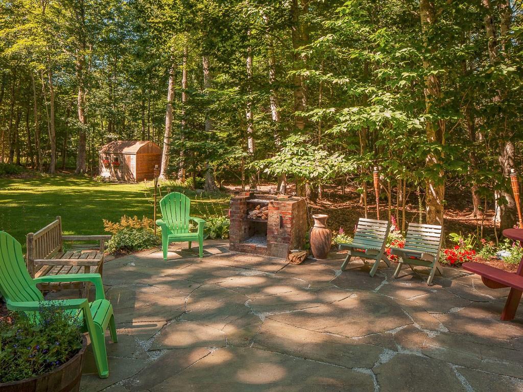 1000 Main Road Islesboro, ME 04848 - Photo 14 of 15 The patio picnic area, workshop and...