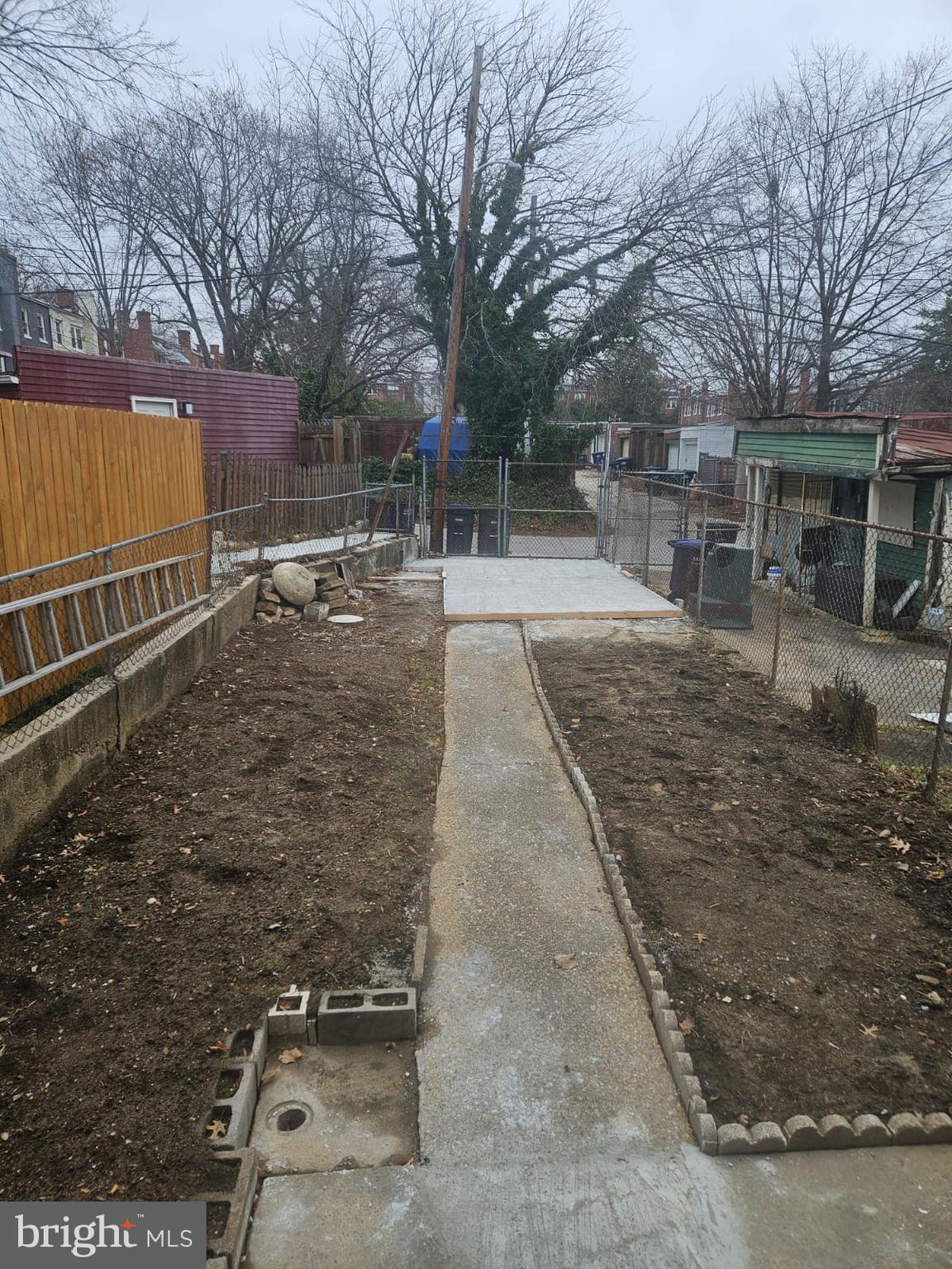 5319 3rd Street Northwest Washington, DC 20011 - Photo 8 of 15 a view of backyard with large trees