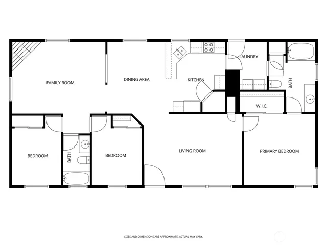 a picture of a floor plan