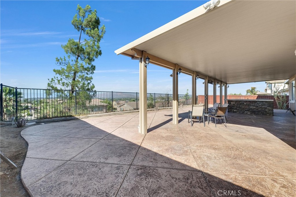 18388 Hidden Ranch Road Riverside, CA 92508 - Photo 40 of 46 a view of a house with backyard and sitting area