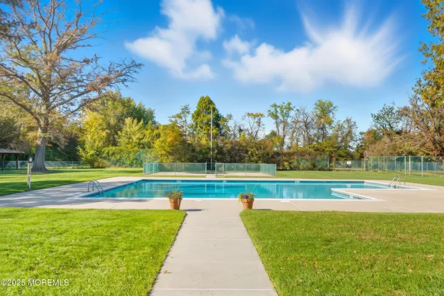 a view of an outdoor space and a lake view