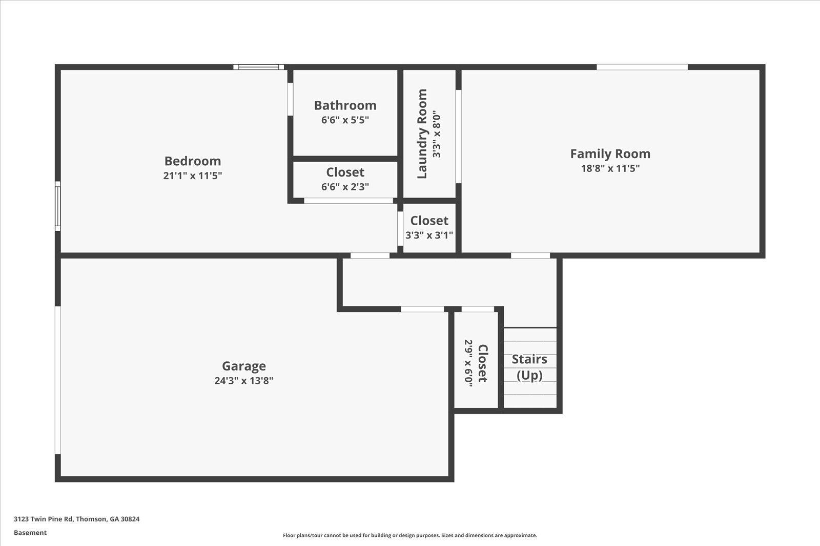 3123 Twin Pine Road Thomson, GA 30824 - Photo 52 of 55 01-Basement
