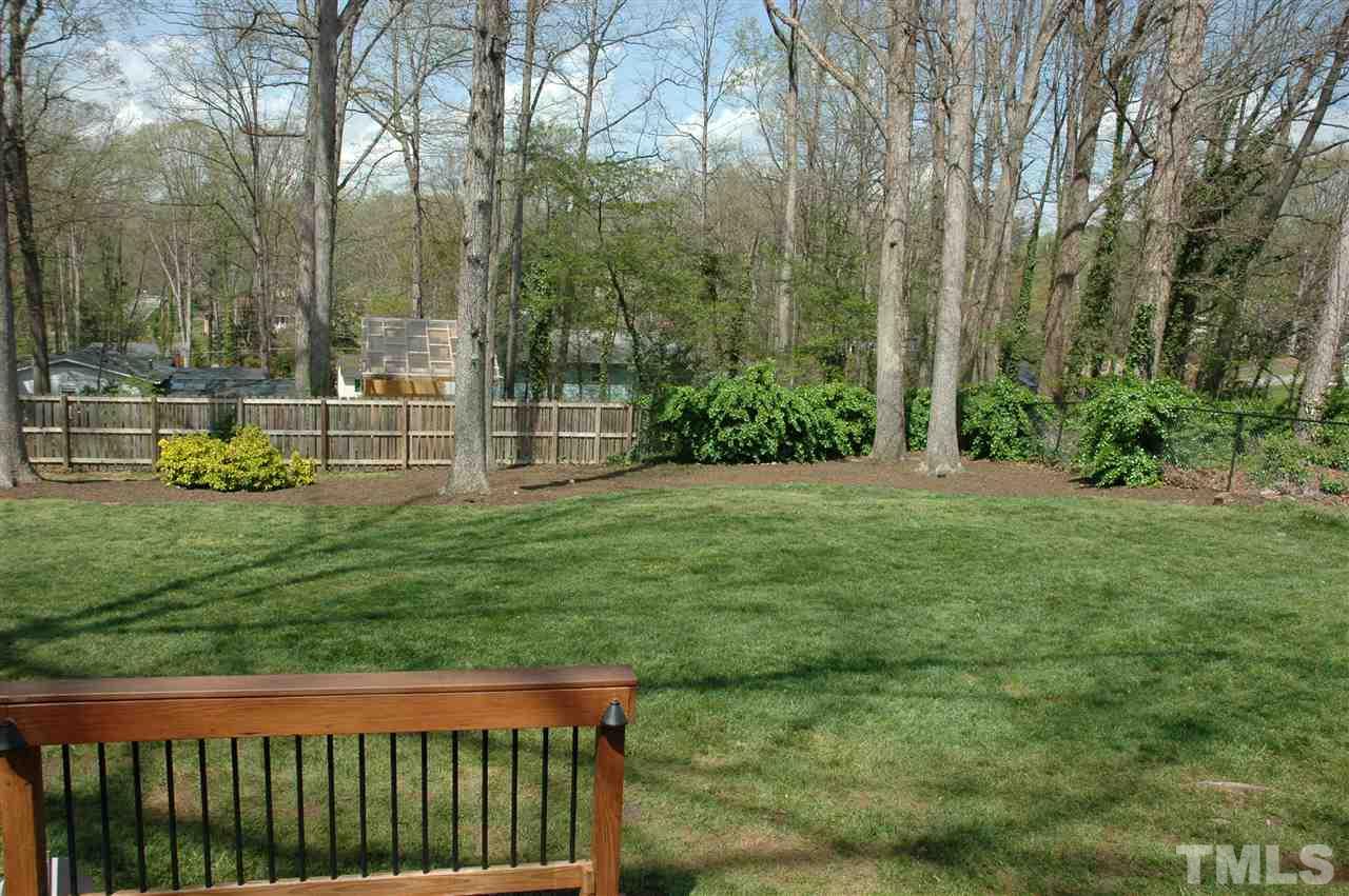 716 Currituck Drive Raleigh, NC 27609 - Photo 16 of 19 Large Fenced in Yard