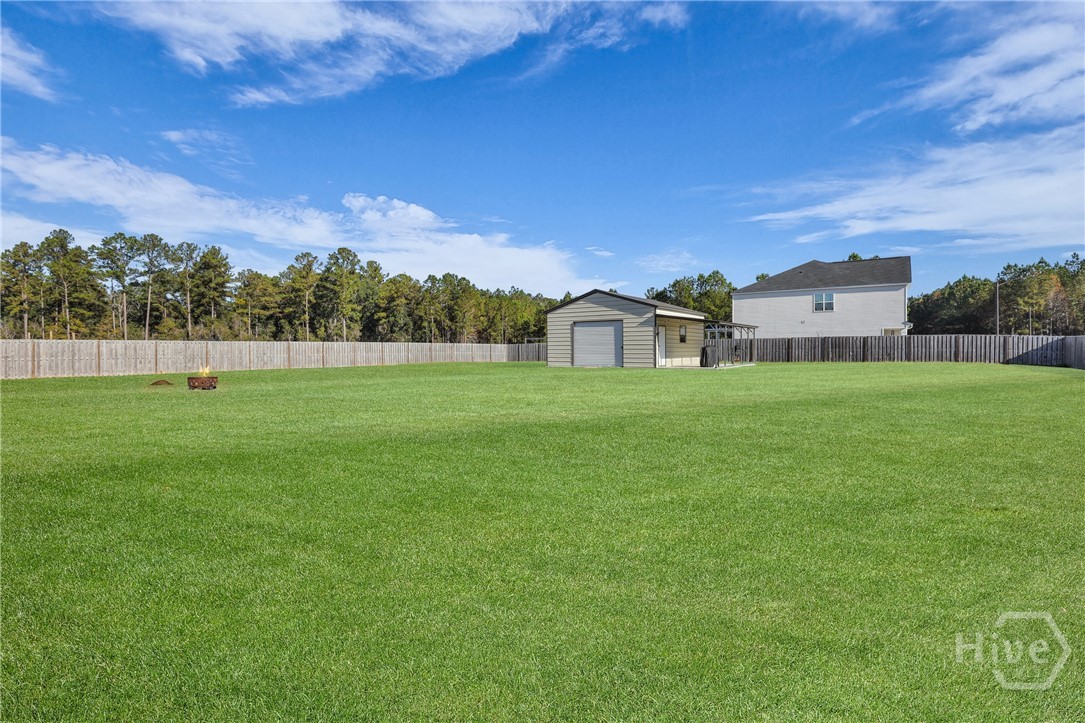 233 Caroline Way Guyton, GA 31312 - Photo 49 of 55 Grass has been enhanced