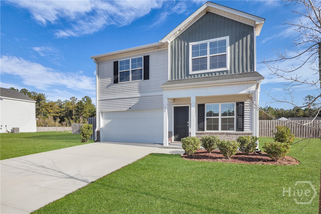 233 Caroline Way Guyton, GA 31312 - Photo 7 of 55 Grass has been enhanced