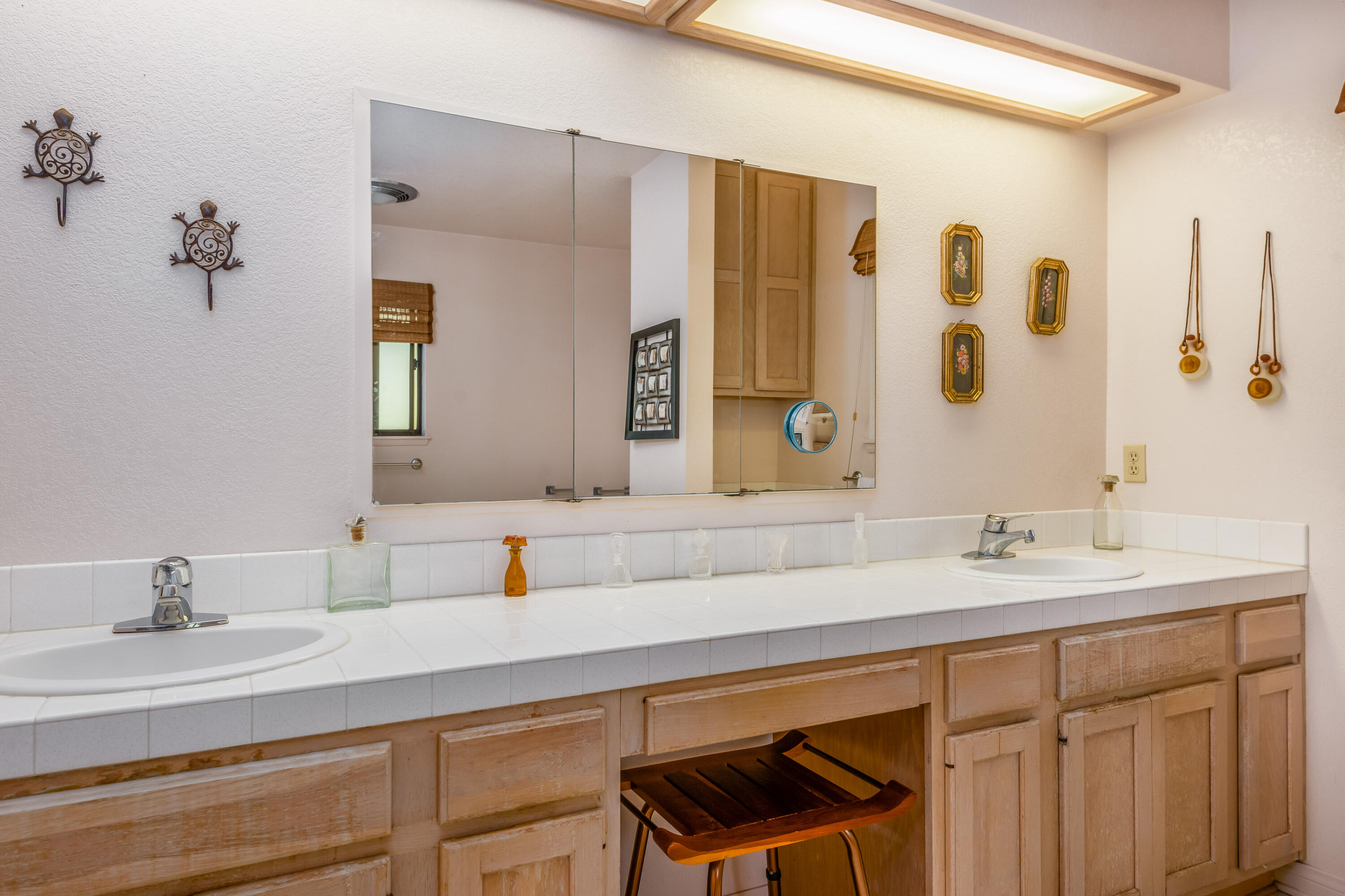 Undisclosed Address Santa Barbara, CA 93110 - Photo 10 of 12 a bathroom with a sink and a mirror