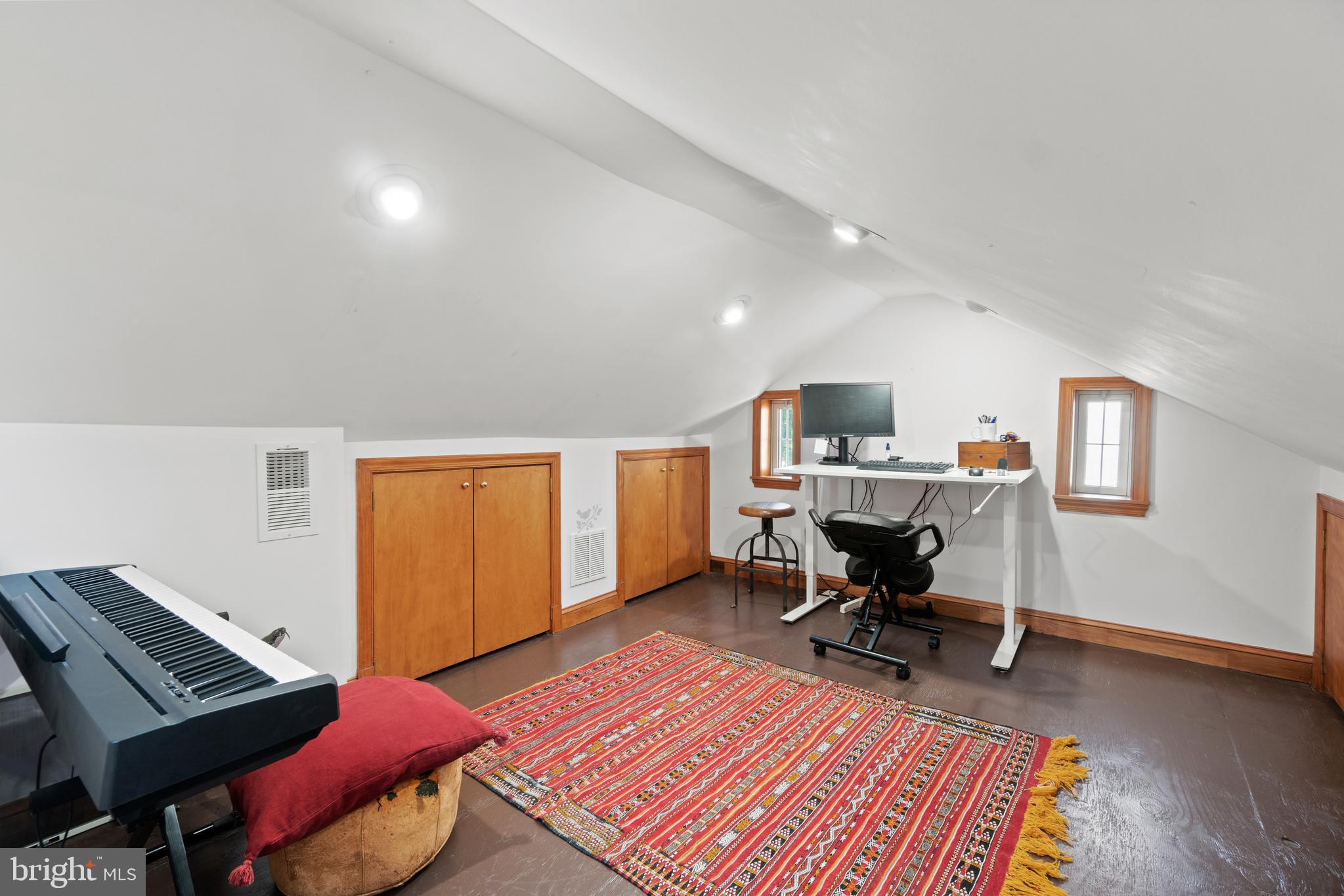 3205 Rittenhouse Street Northwest Washington, DC 20015 - Photo 20 of 40 Fully finished attic space