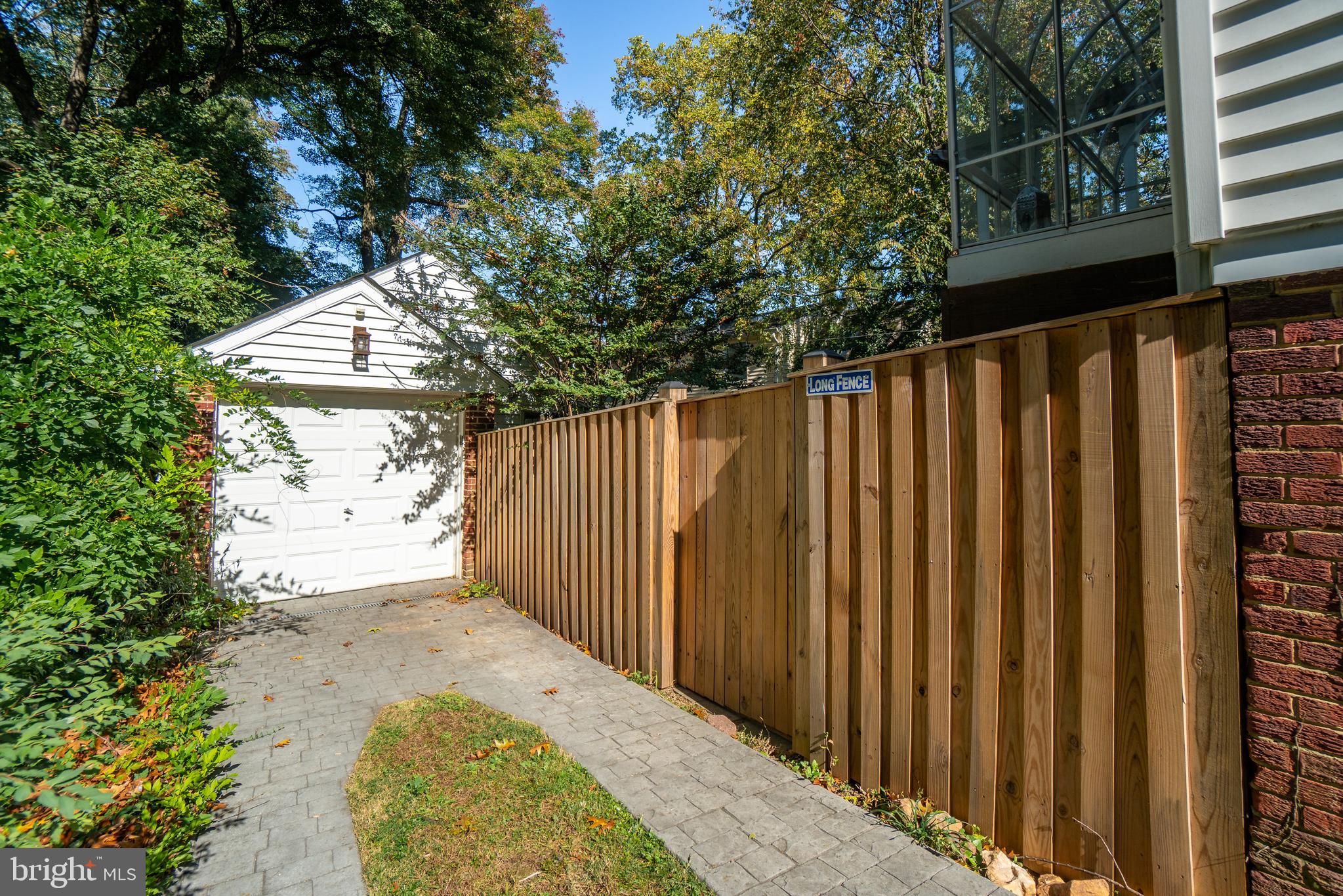 3205 Rittenhouse Street Northwest Washington, DC 20015 - Photo 39 of 40 Detached Private Garage - Driveway