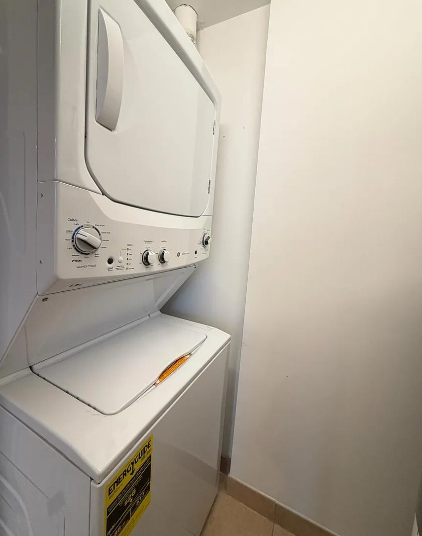 8125 River Road, Unit 3C North Bergen, NJ 07047 - Photo 17 of 23 a close up view of washer and dryer