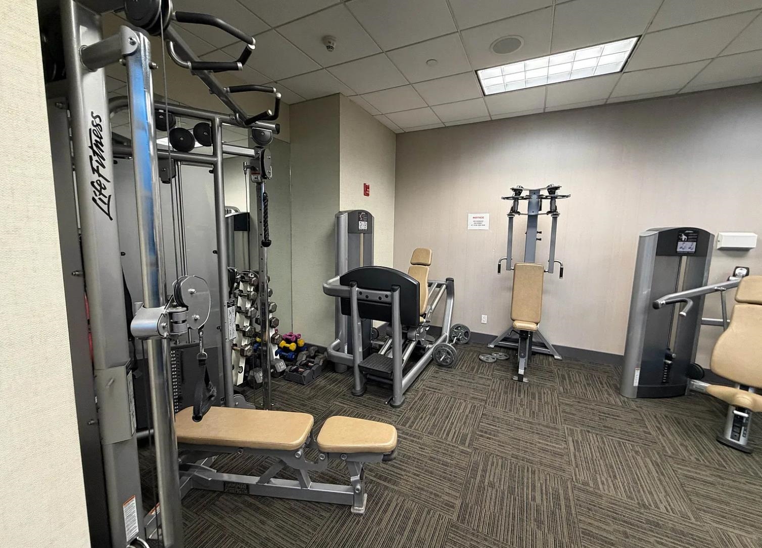 8125 River Road, Unit 3C North Bergen, NJ 07047 - Photo 21 of 23 a view of a room with gym equipment