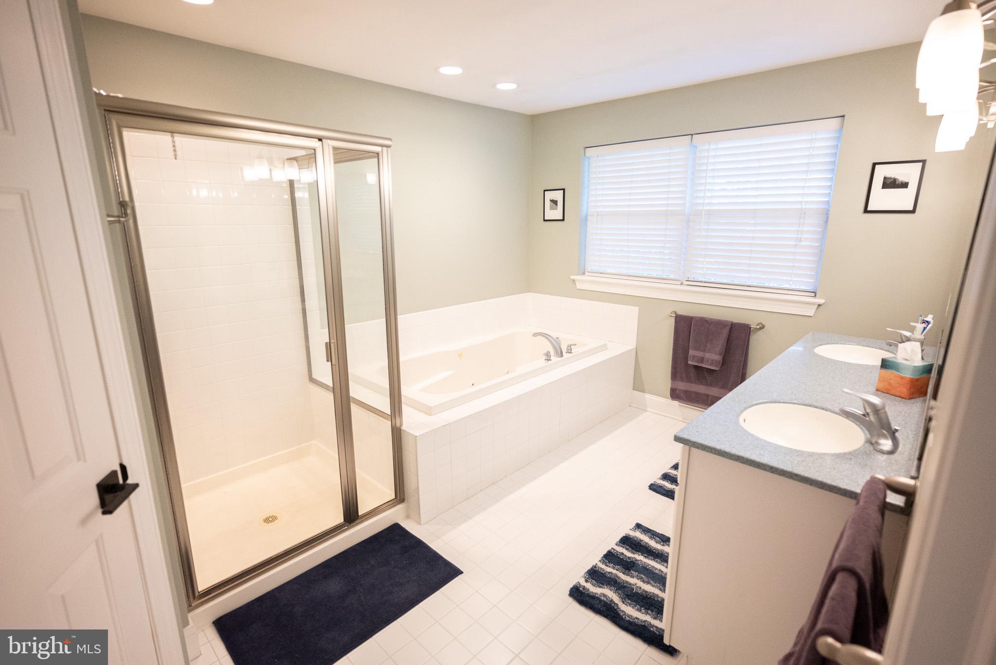 210 Spring Lane West Chester, PA 19382 - Photo 25 of 49 a bathroom with a sink a mirror toilet and bathtub