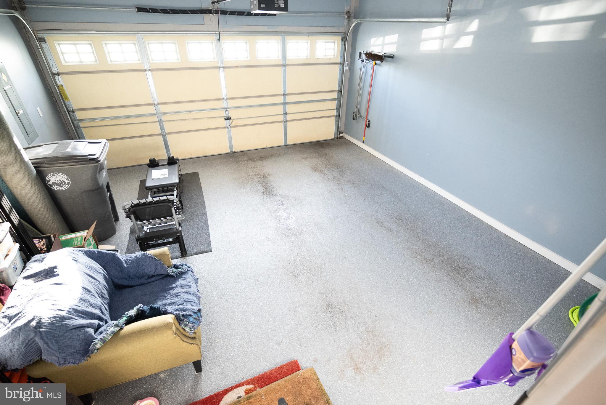 210 Spring Lane West Chester, PA 19382 - Photo 44 of 44 Nice size garage with newer epoxy floor