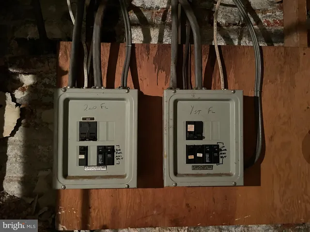 a view of water heater room