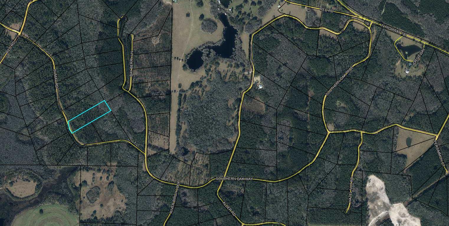 Lot 103 Sumac Road Westville, FL 32464 - Photo 4 of 9 Map to Property from Hwy 181 N