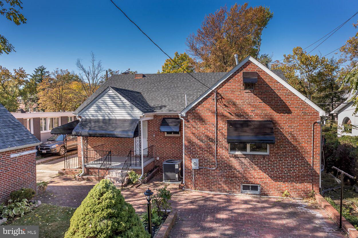 3705 Ellamont Road Baltimore, MD 21215 - Photo 41 of 49 REAR YARD WITH LANDSCAPING, GARAGE!