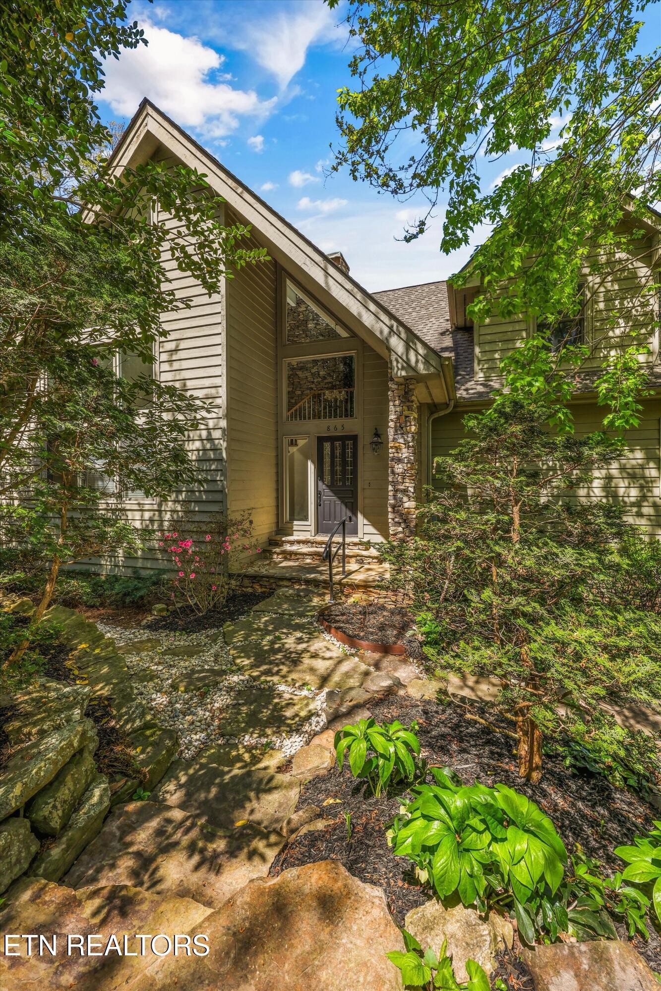 865 Stonegate Way Townsend, TN 37882 - Photo 2 of 60 a backyard of a house with lots of green space