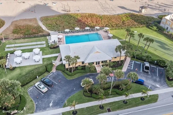 a view of city and ocean