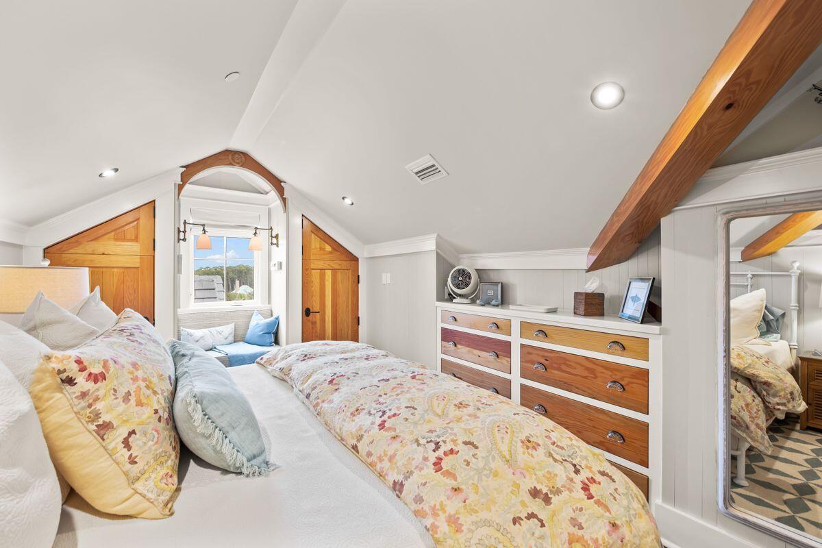 243 West Bermuda Drive Santa Rosa Beach, FL 32459 - Photo 24 of 37 a bedroom with a bed and a window