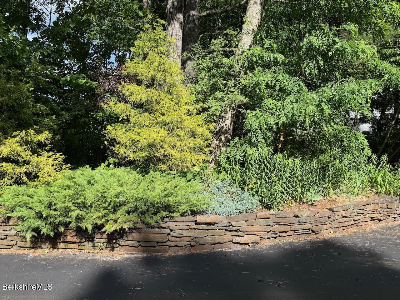 166 East Dugway Road Lenox, MA 01240 - Photo 61 of 66 stonewalls framing driveway