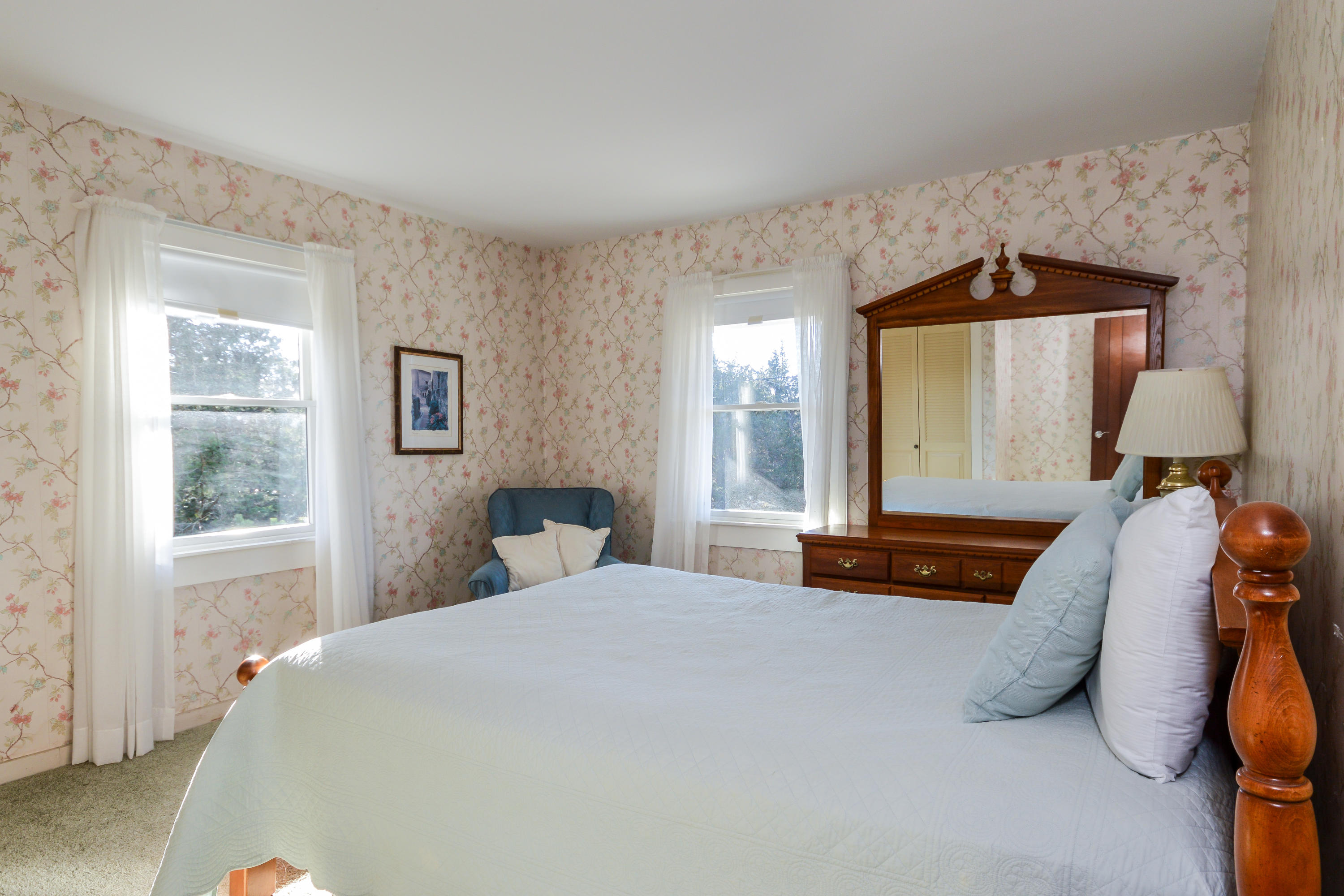 171 Bay Road North Falmouth, MA 02556 - Photo 14 of 24 a bedroom with a bed and window