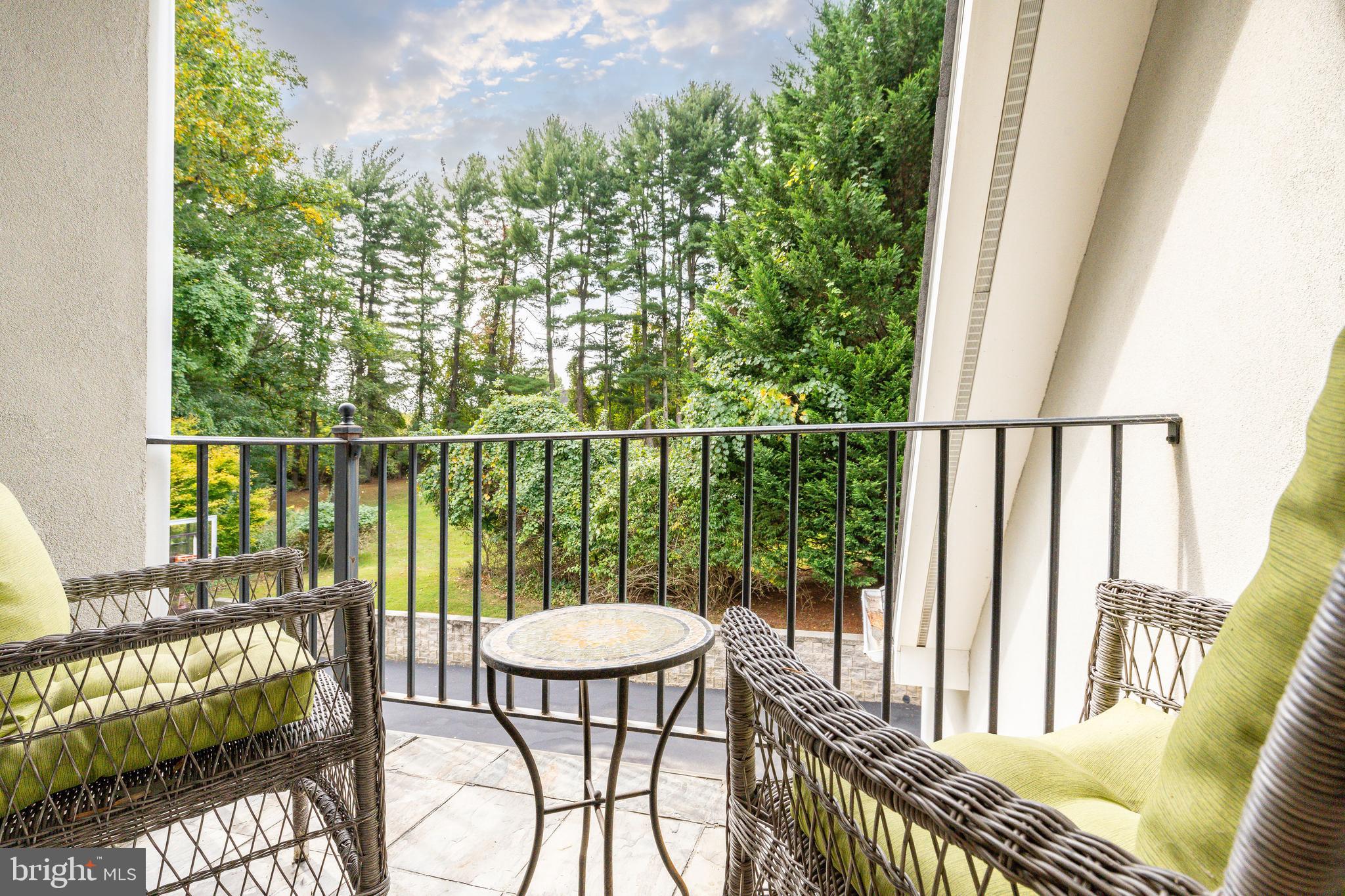 1389 Cedar Grove Road Media, PA 19063 - Photo 31 of 54 Bedroom #3 Balcony