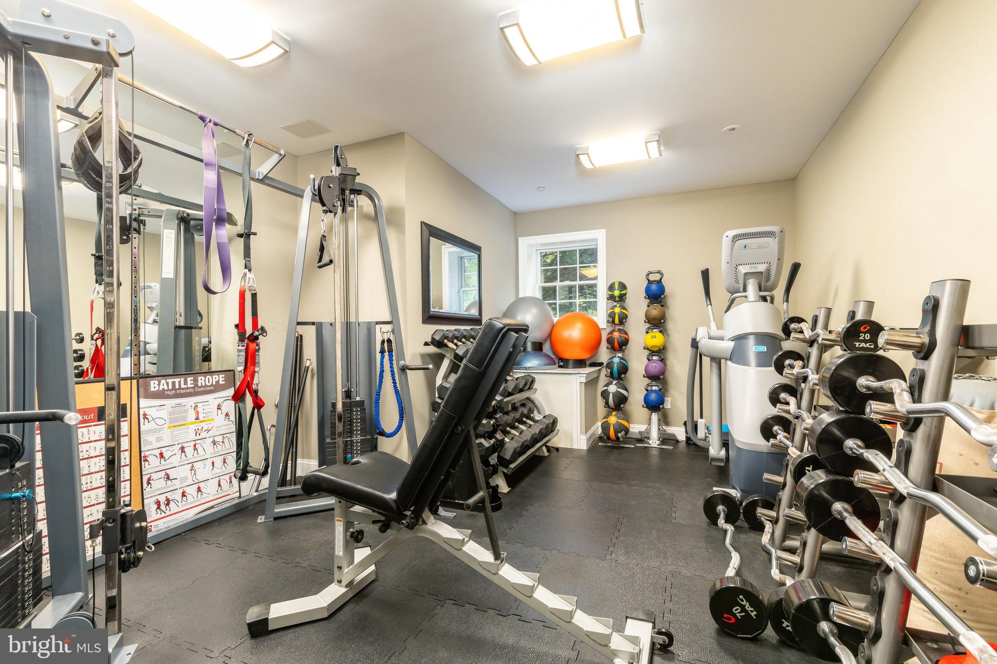 1389 Cedar Grove Road Media, PA 19063 - Photo 42 of 54 Lower Level Gym