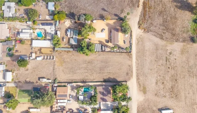 view of a lake with a city