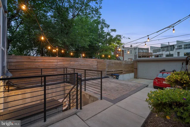 a view of outdoor space and seating area