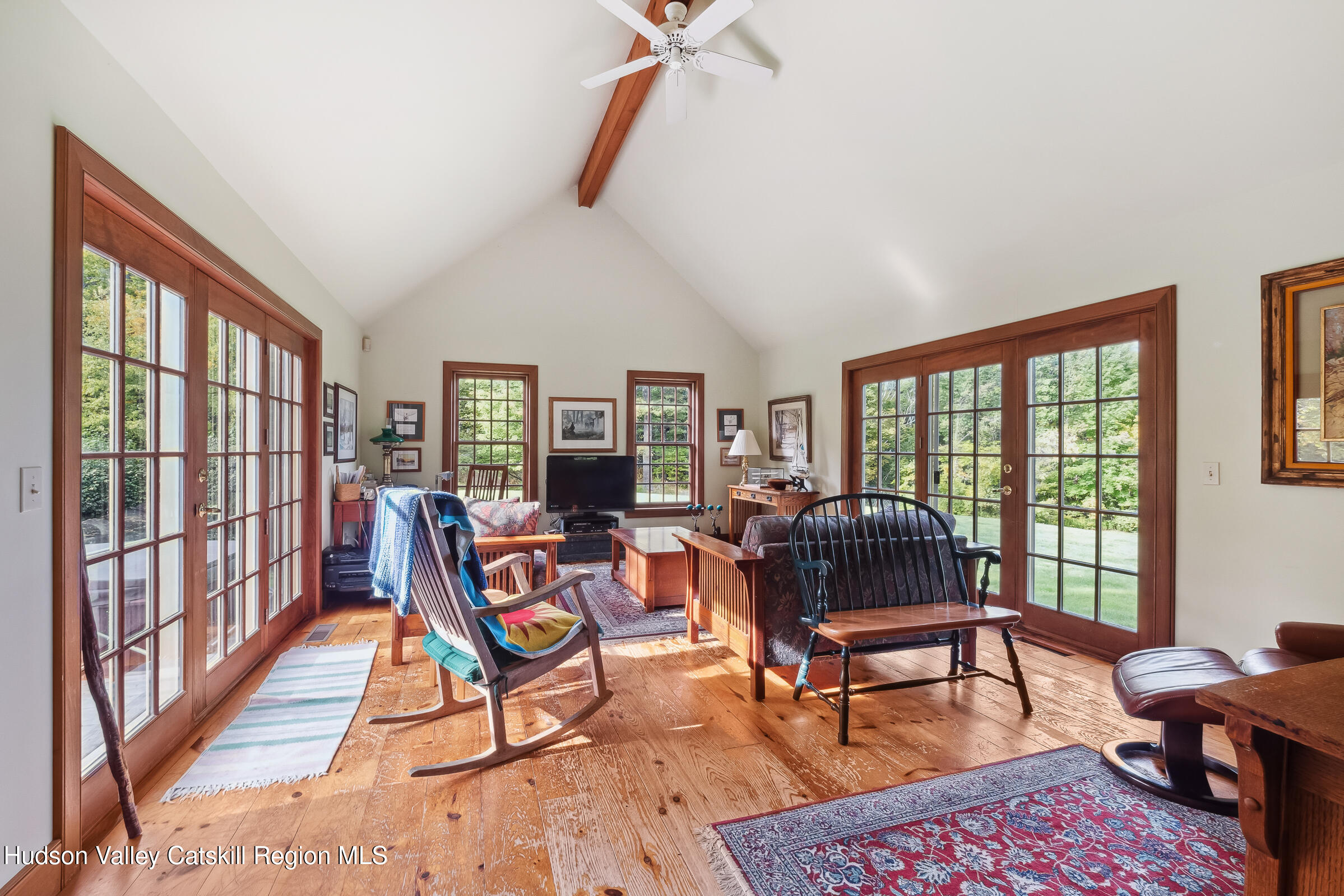 2205 County Rte 5 Canaan, NY 12029 - Photo 11 of 45 a living room with furniture and a window