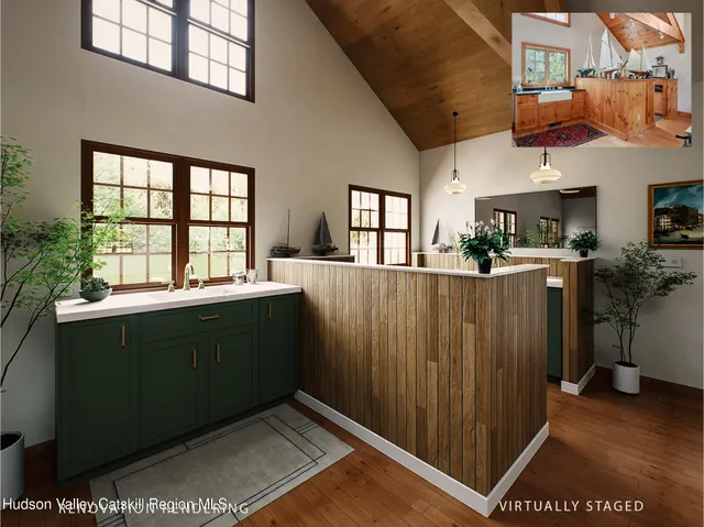 a kitchen with stainless steel appliances granite countertop a refrigerator a stove and a wooden cabinets