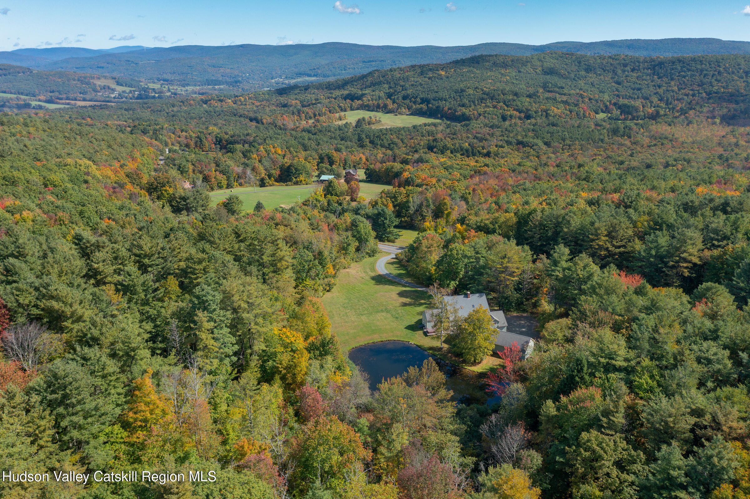 2205 County Rte 5 Canaan, NY 12029 - Photo 43 of 45 a view of a town with trees in the background