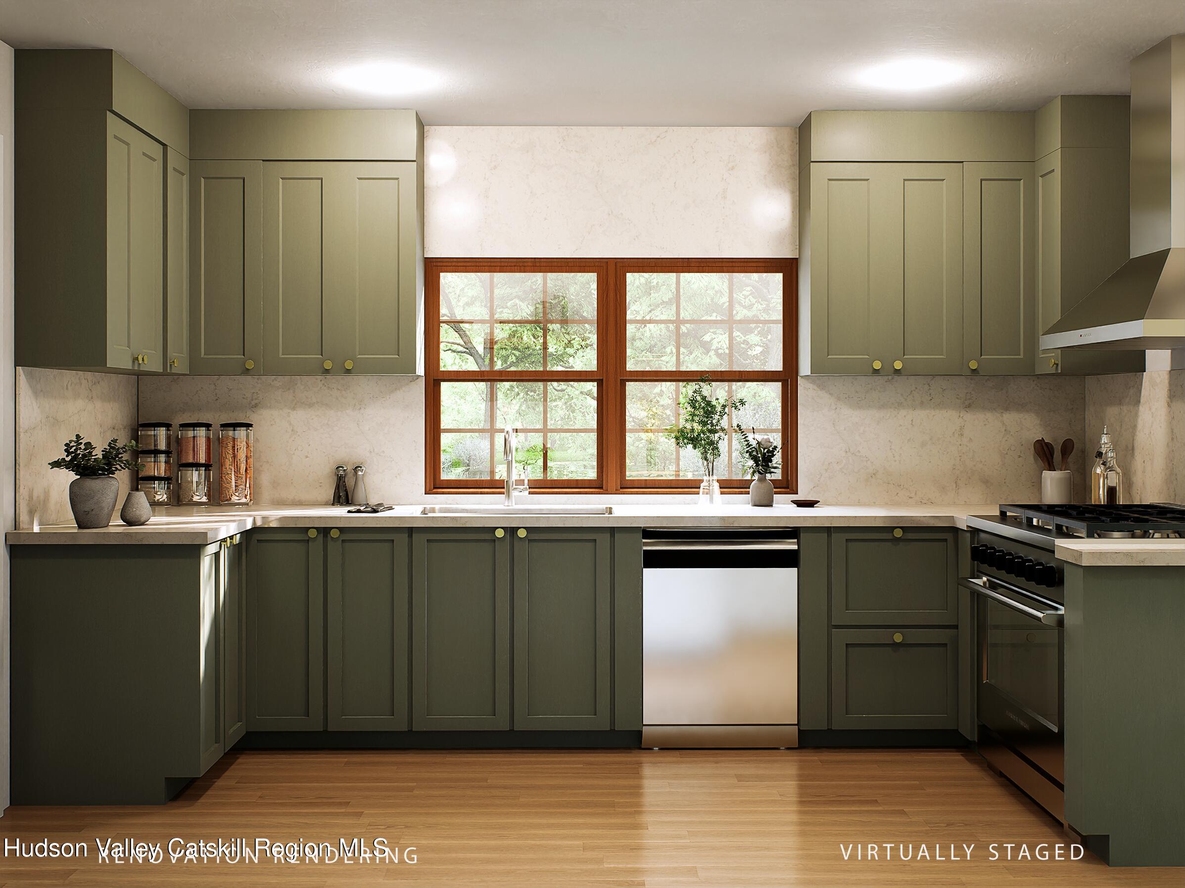 2205 County Rte 5 Canaan, NY 12029 - Photo 10 of 45 a kitchen with a sink cabinets and window