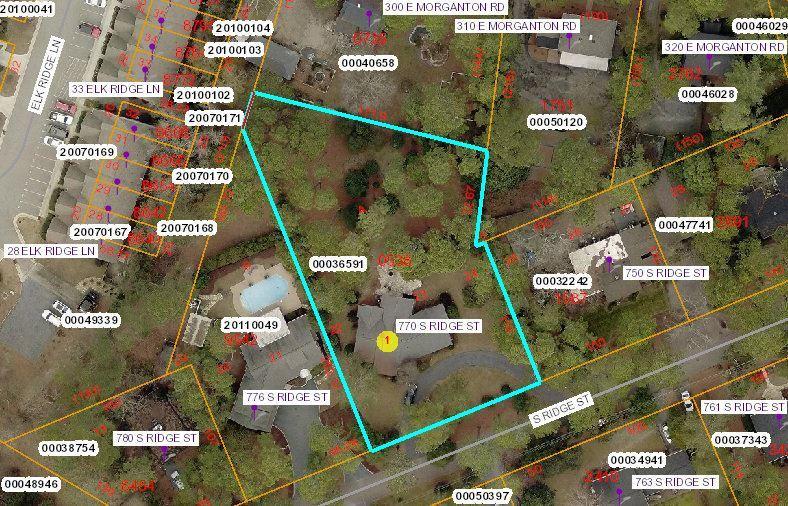 770 South Ridge Street Southern Pines, NC 28387 - Photo 32 of 33 Aerial