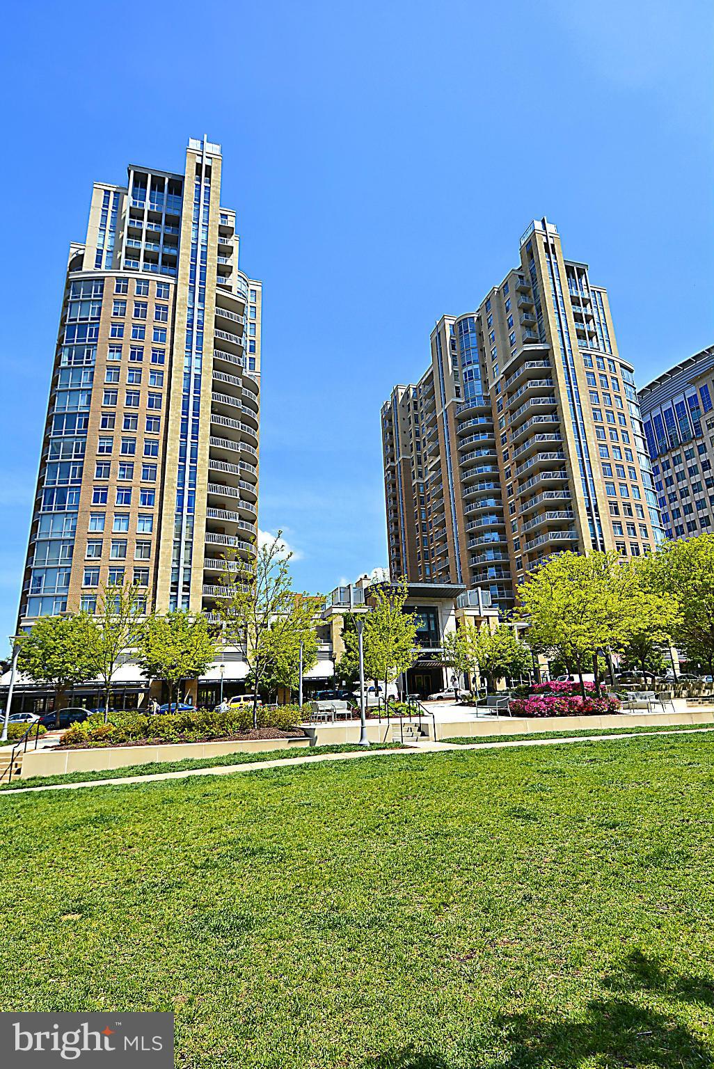 11990 Market Street, Unit 1204 Reston, VA 20190 - Photo 27 of 30 a front view of a building with an outdoor space