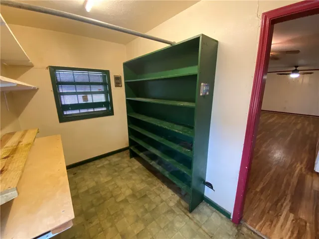 a view of walk in closet