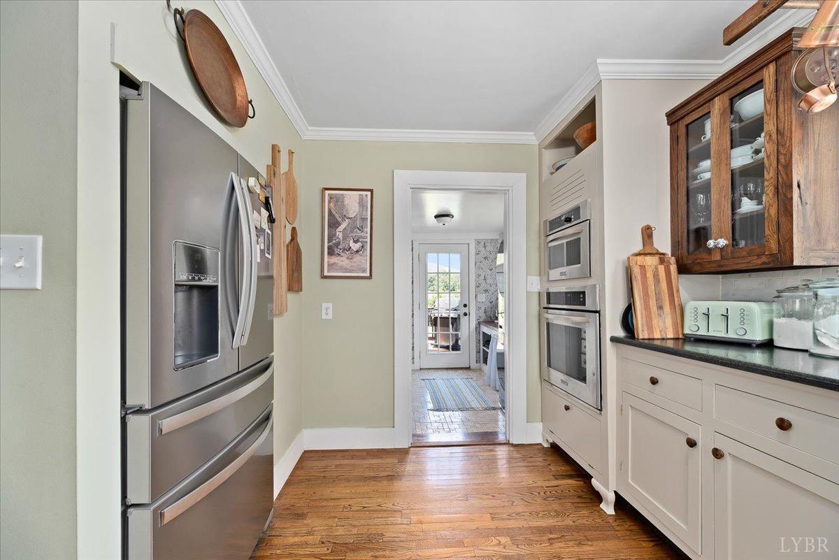 380 St Marys Road Amherst, VA 24521 - Photo 12 of 20 a kitchen with stainless steel appliances granite countertop a refrigerator and a sink
