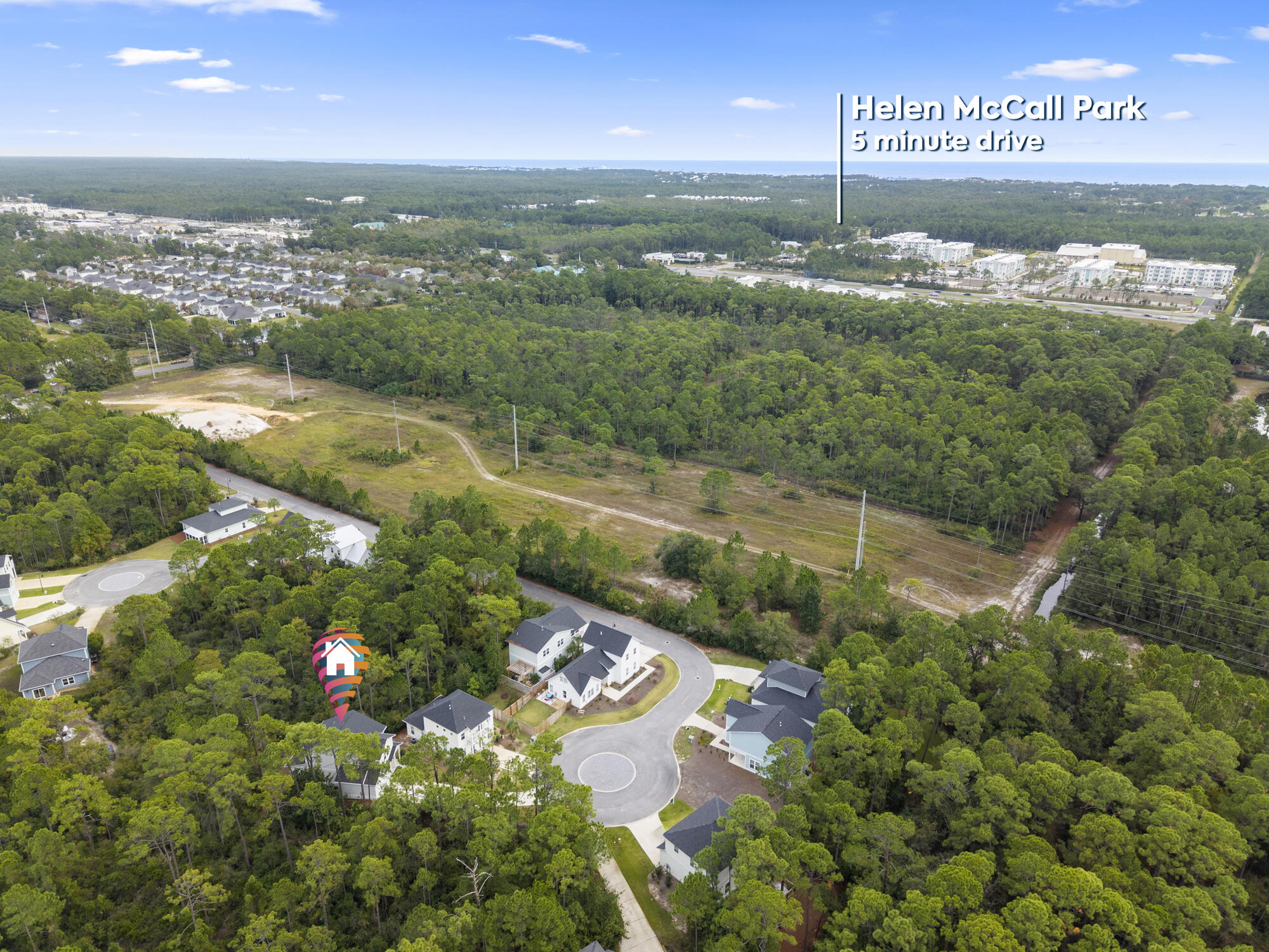 248 Euvino Way Santa Rosa Beach, FL 32459 - Photo 52 of 56 a view of a city and mountain