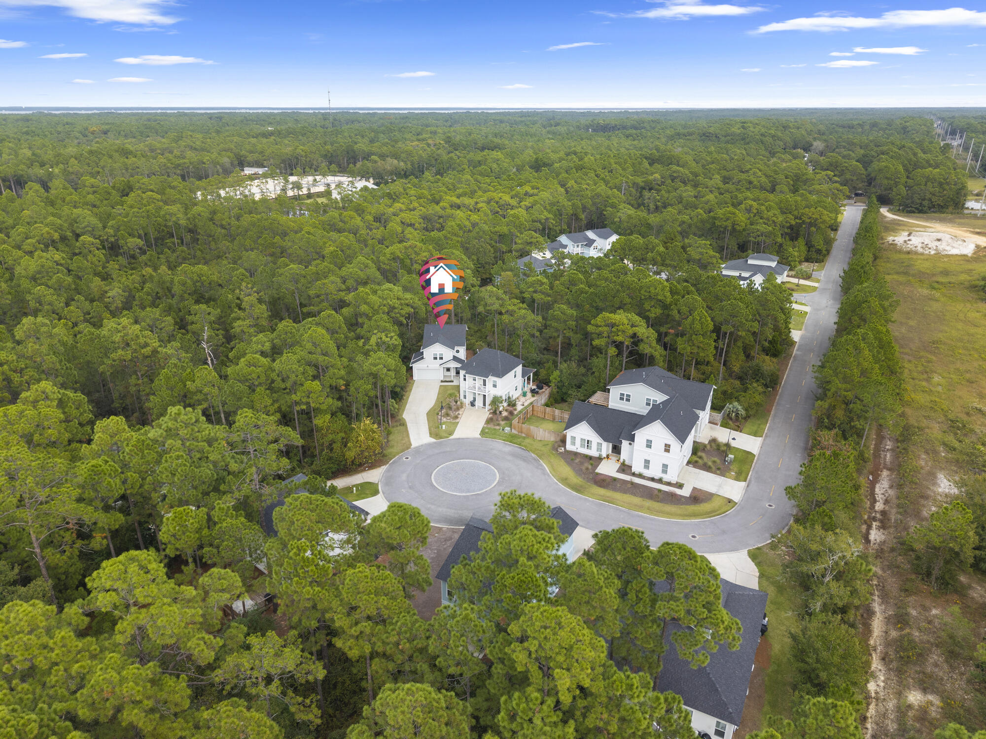 248 Euvino Way Santa Rosa Beach, FL 32459 - Photo 53 of 56 a view of a city from a yard