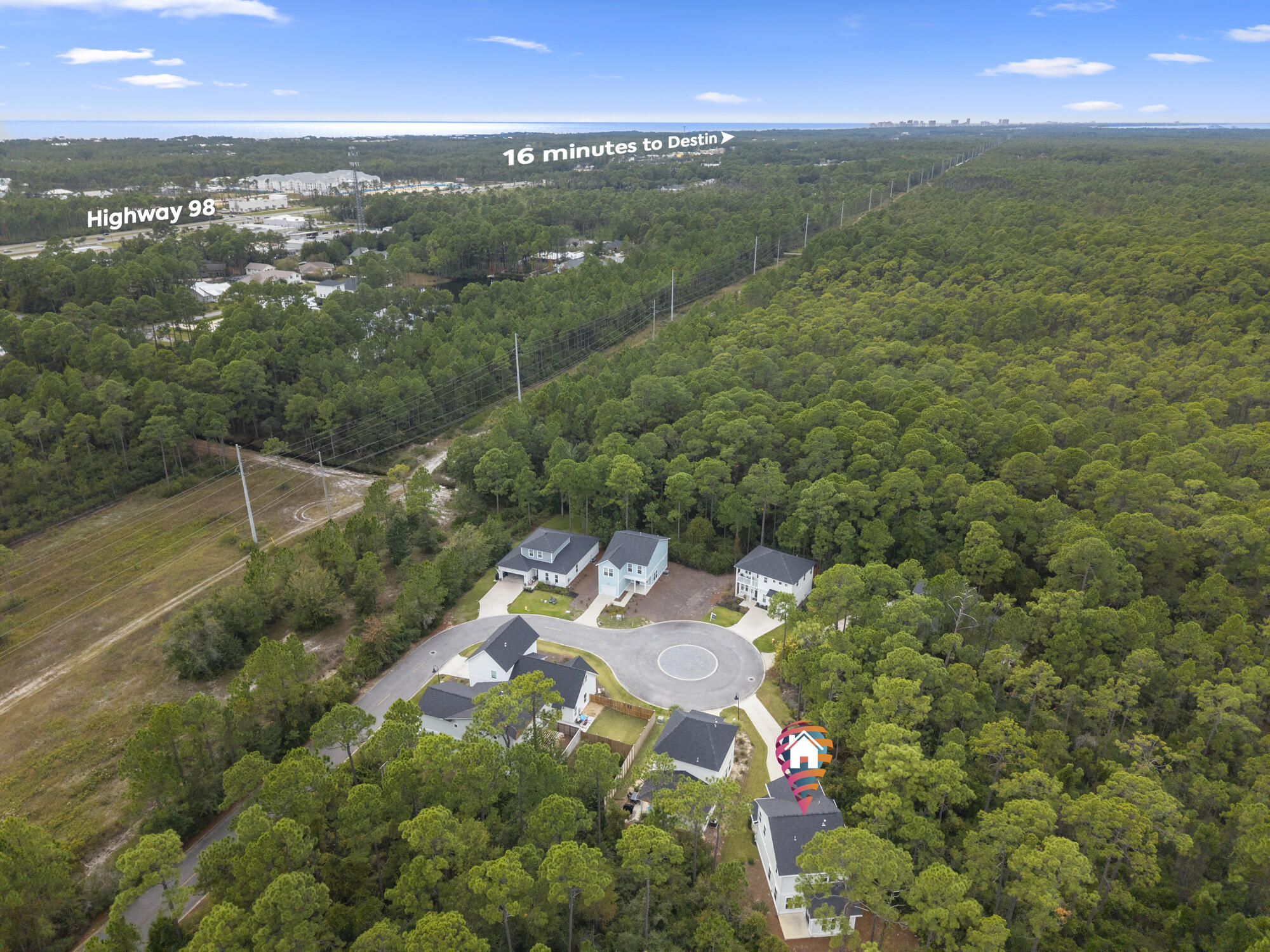 248 Euvino Way Santa Rosa Beach, FL 32459 - Photo 55 of 56 a view of a city