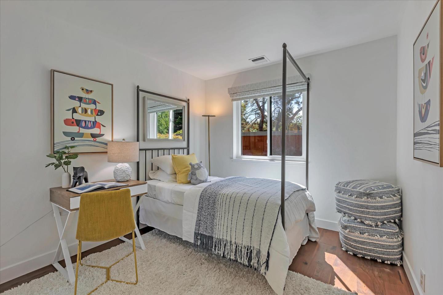 202 Central Avenue Mountain View, CA 94043 - Photo 13 of 39 a bedroom with furniture and a window