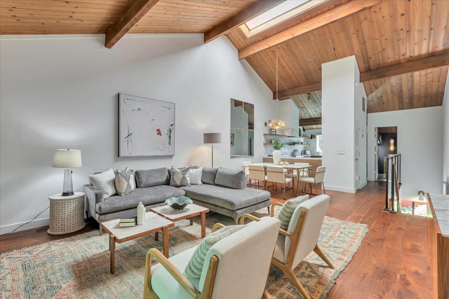 202 Central Avenue Mountain View, CA 94043 - Photo 2 of 39 a living room with furniture and wooden floor
