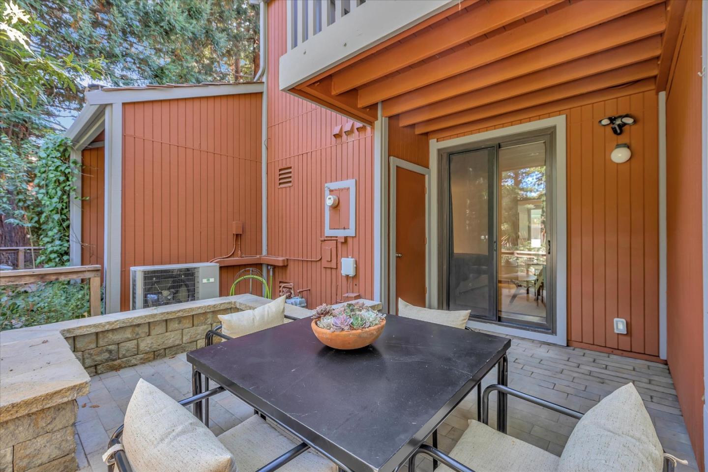 202 Central Avenue Mountain View, CA 94043 - Photo 28 of 39 a view of a dining table and chairs in the patio