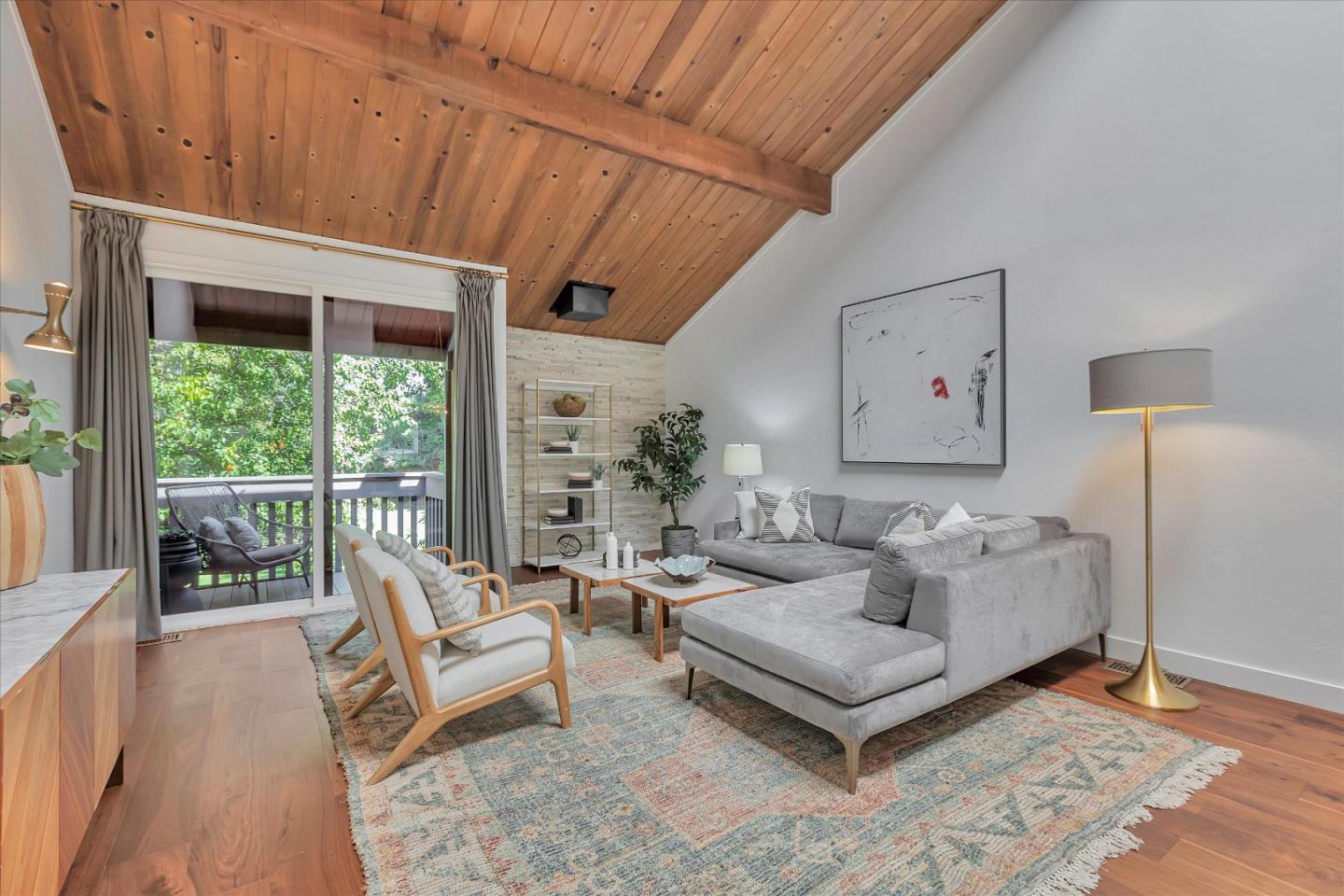 202 Central Avenue Mountain View, CA 94043 - Photo 3 of 39 a living room with furniture and a large window