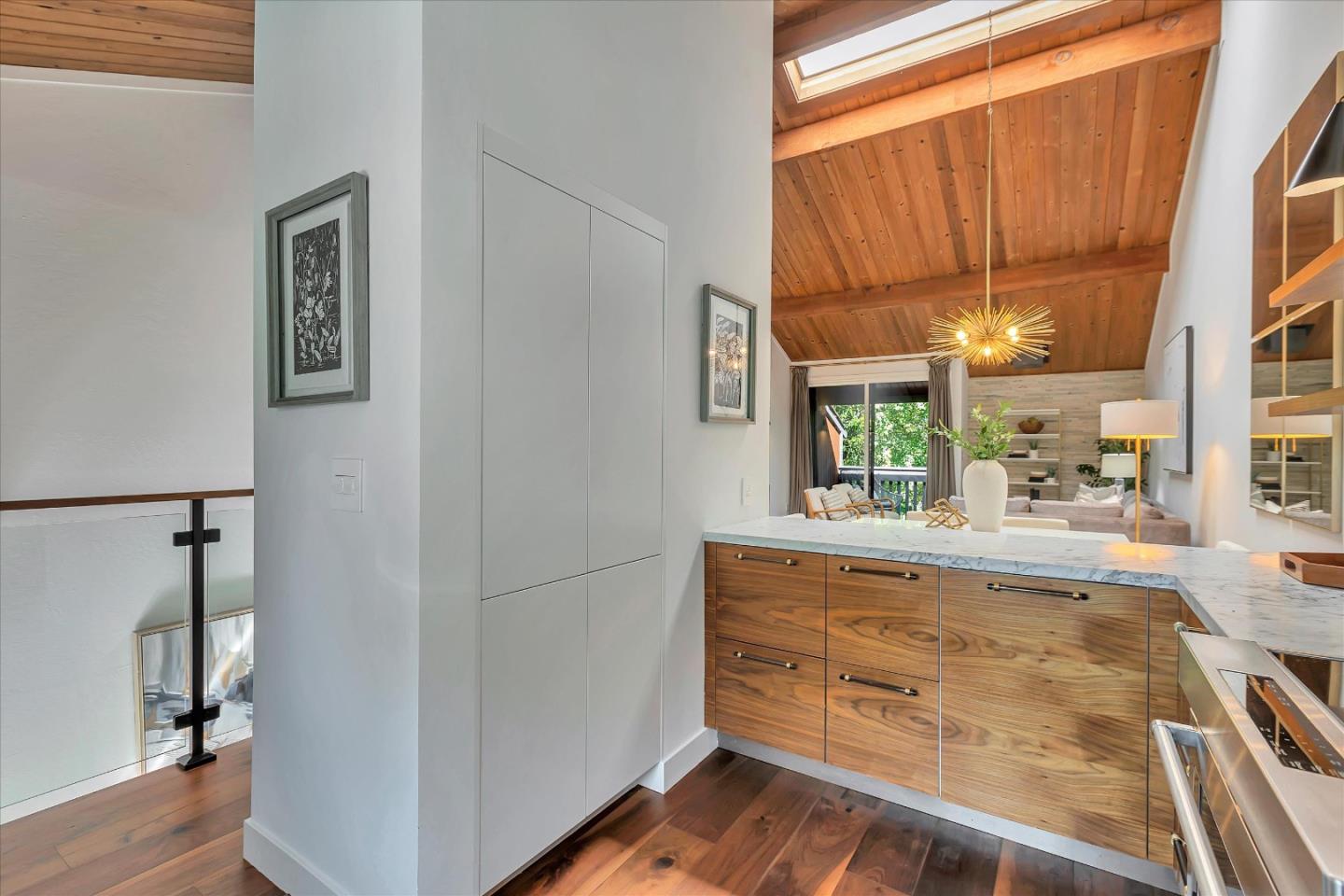 202 Central Avenue Mountain View, CA 94043 - Photo 7 of 39 a kitchen with stainless steel appliances granite countertop a refrigerator and a stove