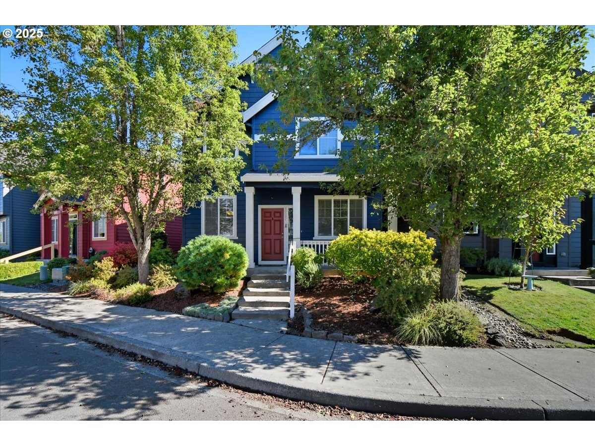 3527 Southeast 197th Avenue Camas, WA 98607 - Photo 2 of 38 a front view of a house with garden