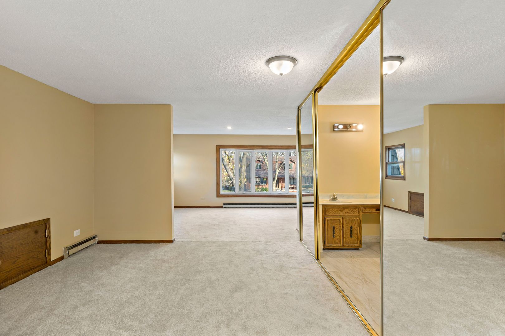 18740 Springfield Avenue Flossmoor, IL 60422 - Photo 14 of 16 an empty room with cabinet and mirrors